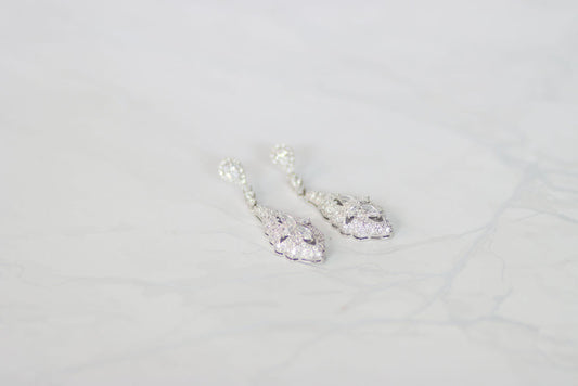 Croix De Cristal Earrings