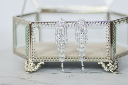 Fleur De Cristal Earrings