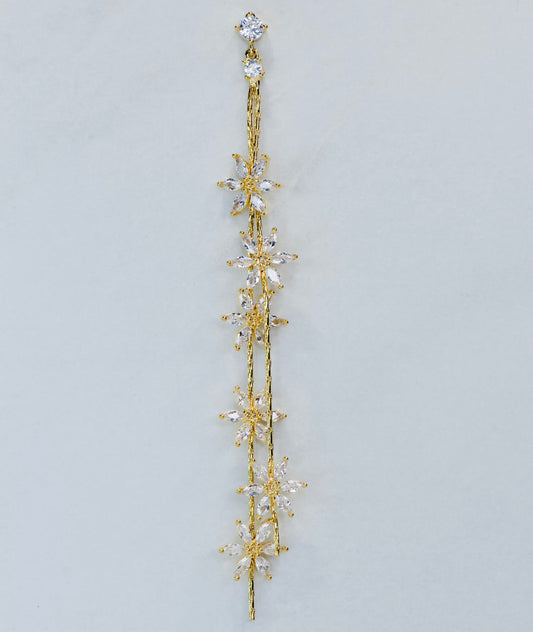 Vigne à Fleurs D'or Earrings