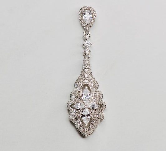 Croix De Cristal Earrings