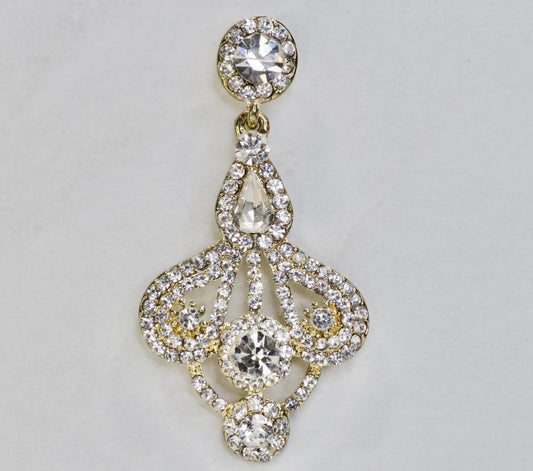 Lustre En Cristal Earrings