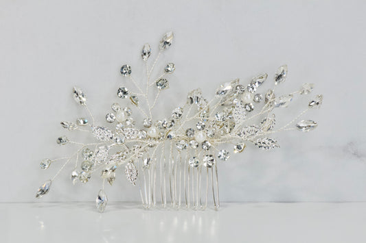 Bouquet D'argent Headpiece