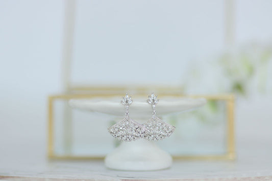 Balayage De Cristal Earrings