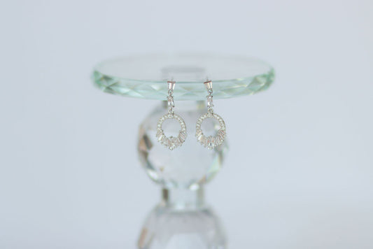 Cerceau De Cristal Earrings