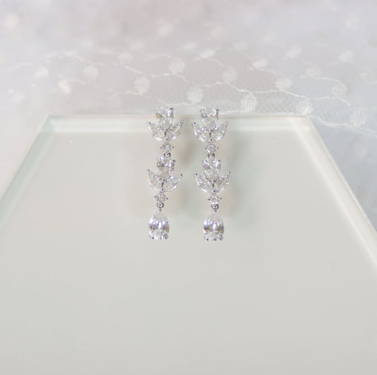 Tulipe En Cristal Earrings
