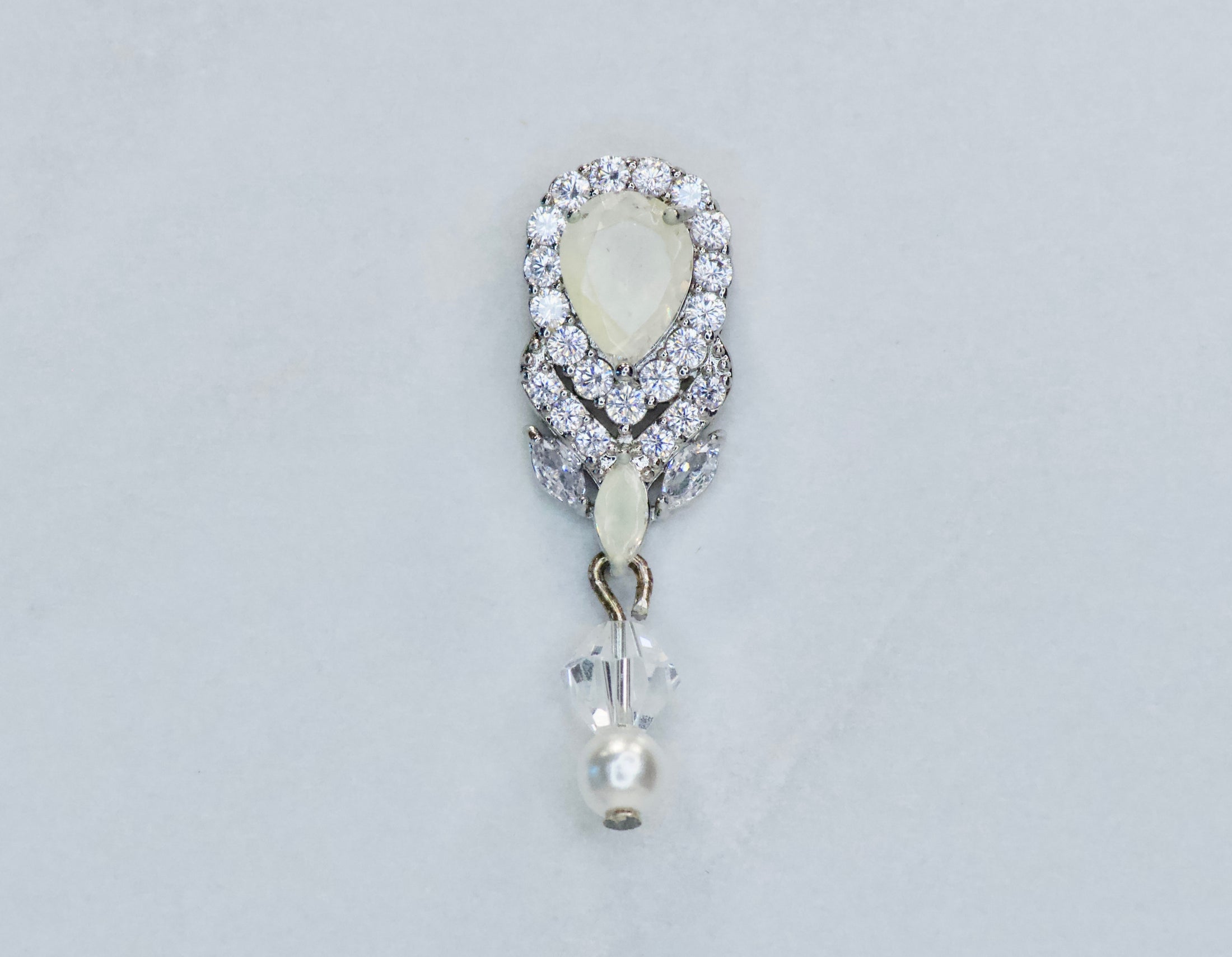 Poire Blanche Earrings