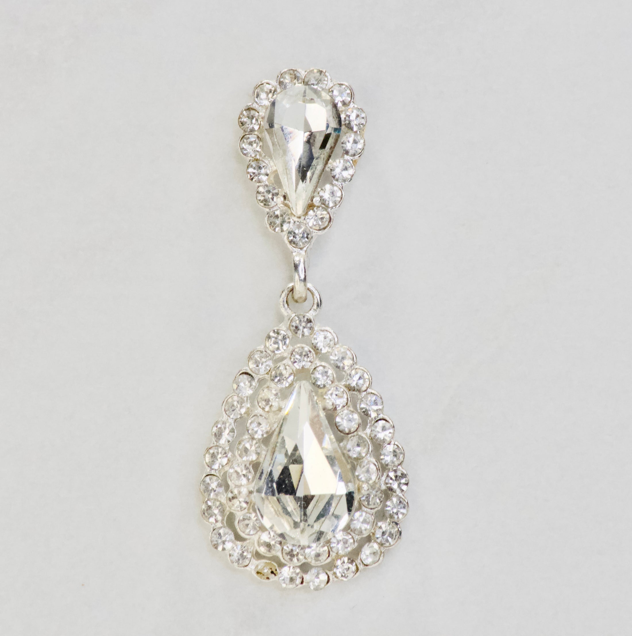 Deux Diamants Poire Earrings